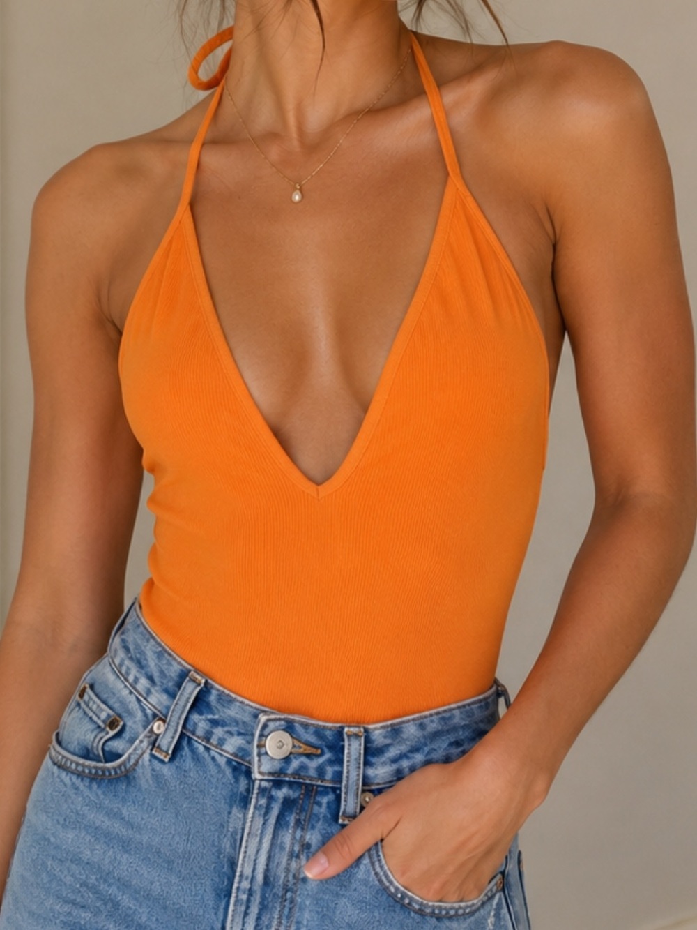 Urban Outfitters Ribbed Bodysuit